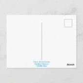 Carte Postale GIAWIL 10 Bleu (Dos)