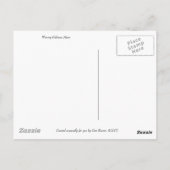 Carte postale Gibbous Moon (Dos)