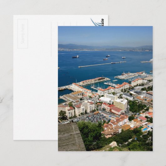 Carte Postale Gibraltar (Devant / Derrière)