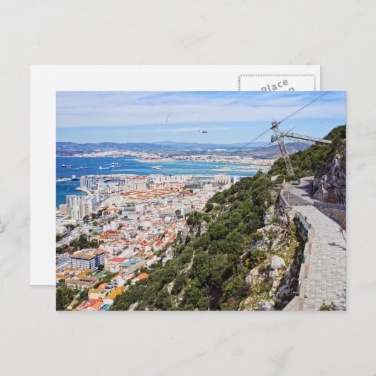 Carte Postale Gibraltar (Devant / Derrière)