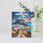 Carte Postale Gibraltar, carrefour des horizons et des voyages (Debout devant)