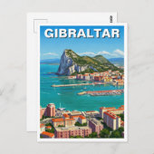 Carte Postale Gibraltar Travel (Devant / Derrière)
