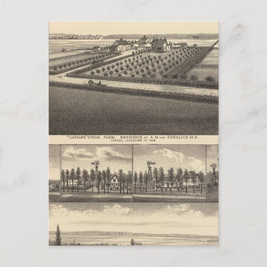 Carte Postale Gibson, Nebraska (Devant)