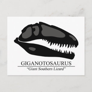 Carte Postale Giganotosaurus