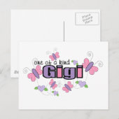 Carte Postale Gigi Unique (Devant / Derrière)