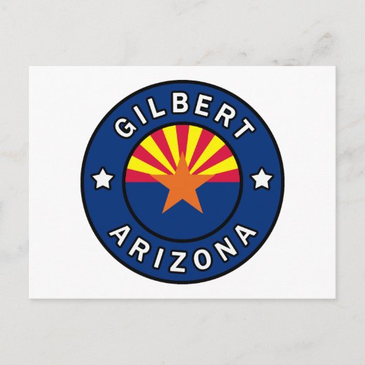 Carte Postale Gilbert Arizona (Devant)