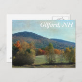 Carte Postale Gilford, NH (Devant / Derrière)
