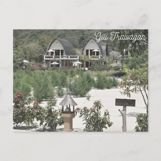 Carte Postale Gili Trawagan - Bali (Devant)