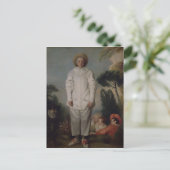 Carte Postale Gilles, c.1718-19 (Debout devant)