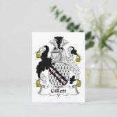 Carte Postale Gillett Family Crest (Debout devant)