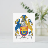 Carte Postale Gillis Family Crest (Debout devant)