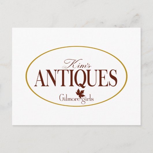 Carte Postale Gilmore Girls | Antiquités de Kim (Devant)