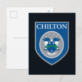 Carte Postale Gilmore Girls | Badge de l'Académie Chilton (Devant / Derrière)