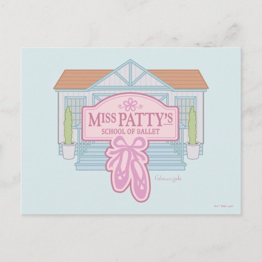 Carte Postale Gilmore Girls | École de ballet de Mlle Patty (Devant)