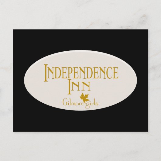 Carte Postale Gilmore Girls | Independence Inn (Devant)