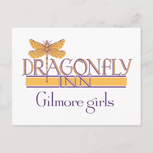 Carte Postale Gilmore Girls | Logo de Dragonfly Inn (Devant)
