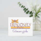 Carte Postale Gilmore Girls | Logo de Dragonfly Inn (Debout devant)