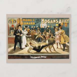 Carte Postale Gilmore & Leonard in their Irish nonsensicality