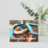Carte Postale Gimme' a Ringer Horseshoe Pitching Cadeaux (Debout devant)