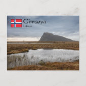 Carte Postale Gimsoya Lofoten (Devant)