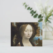 Carte Postale Ginevra de Benci par Léonard de Vinci (Debout devant)