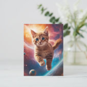 Carte Postale Gingembre galactique dans une aventure spatiale co (Debout devant)