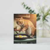 Carte Postale Gingembre Gingembre Gâteau Cuisine Oeufs Pour Le P (Debout devant)