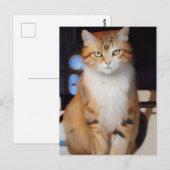 Carte Postale Ginger Cat (Devant / Derrière)