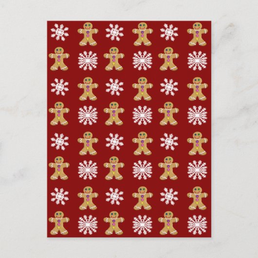 Carte Postale Ginger et Neige (Devant)