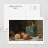 Carte Postale Ginger Jar and Apples, Vincent van Gogh (Devant / Derrière)