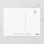 Carte Postale Ginger Pread House Labradors Peinture (Dos)