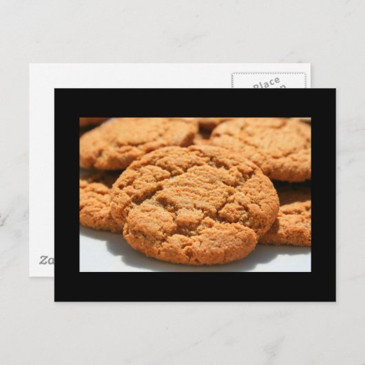 Carte postale Ginger Snap Cookies (Devant / Derrière)