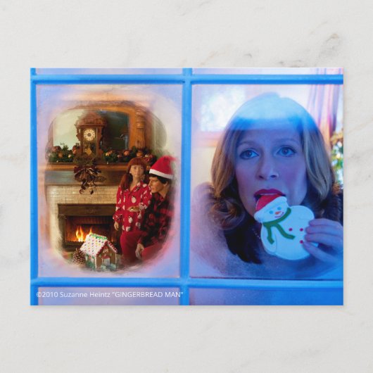 Carte postale GINGERBREAD MAN Holiday (Devant)