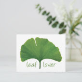 Carte Postale Gingko Leaf (Debout devant)