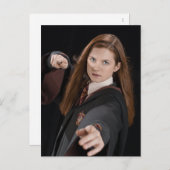 Carte Postale Ginny Weasley (Devant / Derrière)