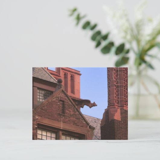Carte Postale Ginter Park Gargoyle (Debout devant)