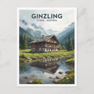 Carte Postale Ginzling, Tyrol, Autriche Souvenir