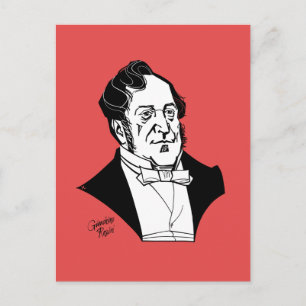 Carte Postale Gioachino Rossini