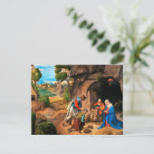 Carte Postale Giorgione - L'Adoration des bergers (Debout devant)