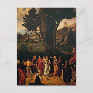 Carte Postale Giorgione - Le jugement de Salomon