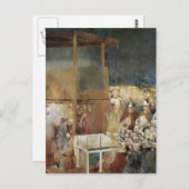 Carte Postale Giotto : Canonisation de saint François (Devant / Derrière)