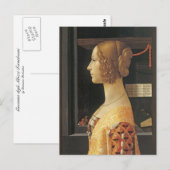 Carte Postale Giovanna degli Albizzi Tornabouni (Devant / Derrière)