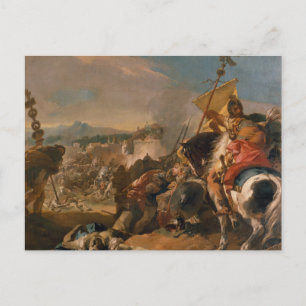 Carte Postale Giovanni Battista Tiepolo - La capture de Carthage