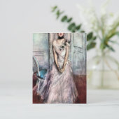 Carte Postale Giovanni Boldini - Photo pastel blanc (Debout devant)