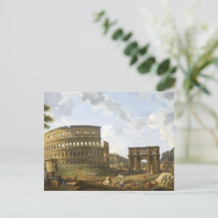 Carte Postale Giovanni Paolo Panini Vue du Colisée