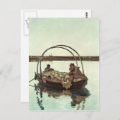 Carte Postale Giovanni Segantini - Ave Maria (Devant / Derrière)