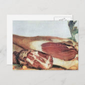 Carte Postale Giovanni Segantini - Jambon (Devant / Derrière)