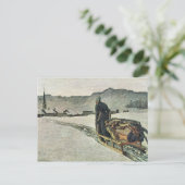 Carte Postale Giovanni Segantini - Retour de la forêt (Debout devant)