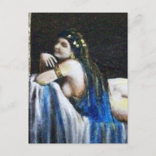 CARTE POSTALE GIPSY BLUE