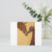 Carte Postale Girafe (Debout devant)